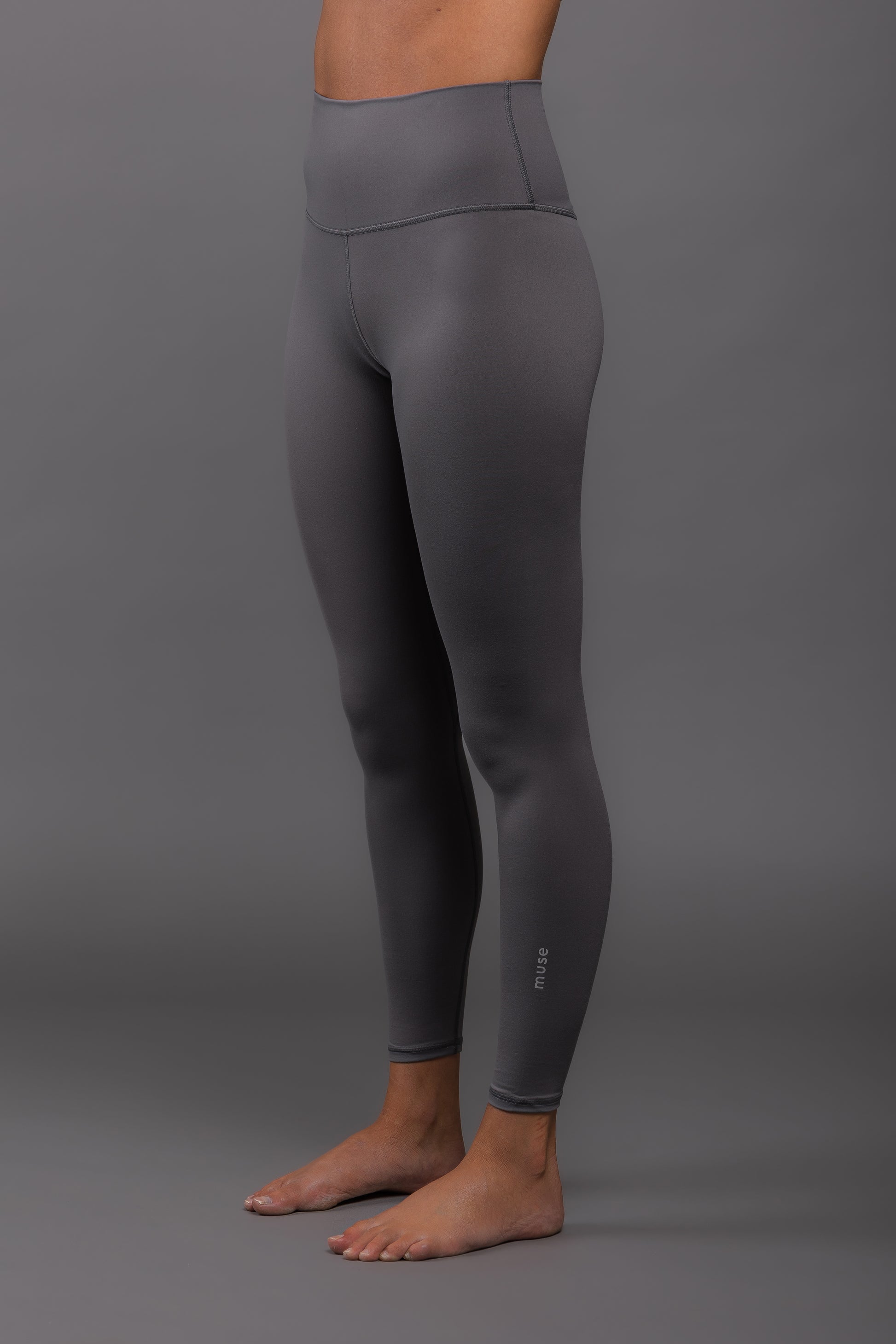 Twill Active - Recycled Colour Block Body Fit Legging - Stone - Reitmans